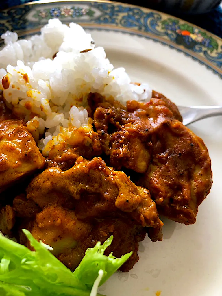 Snapdishの料理写真:バターチキンカレー🤗🧑‍🍳|Tina Tomoko😋さん