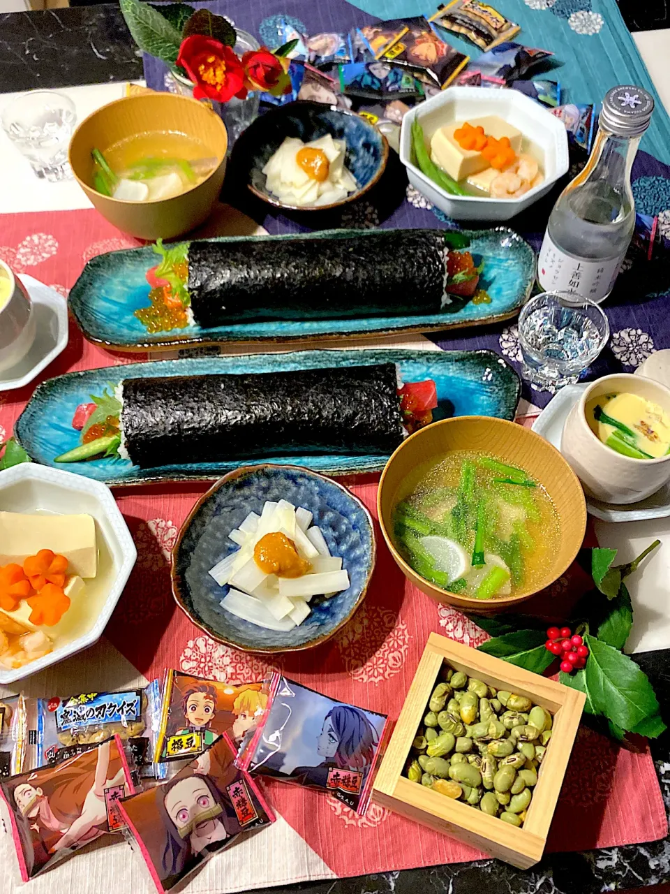 Snapdishの料理写真:恵方巻き|エミッフィさん