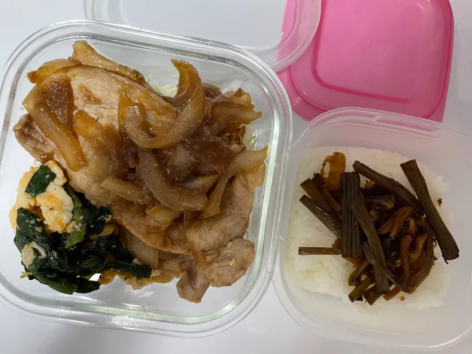 お弁当　生姜焼き|あやさん