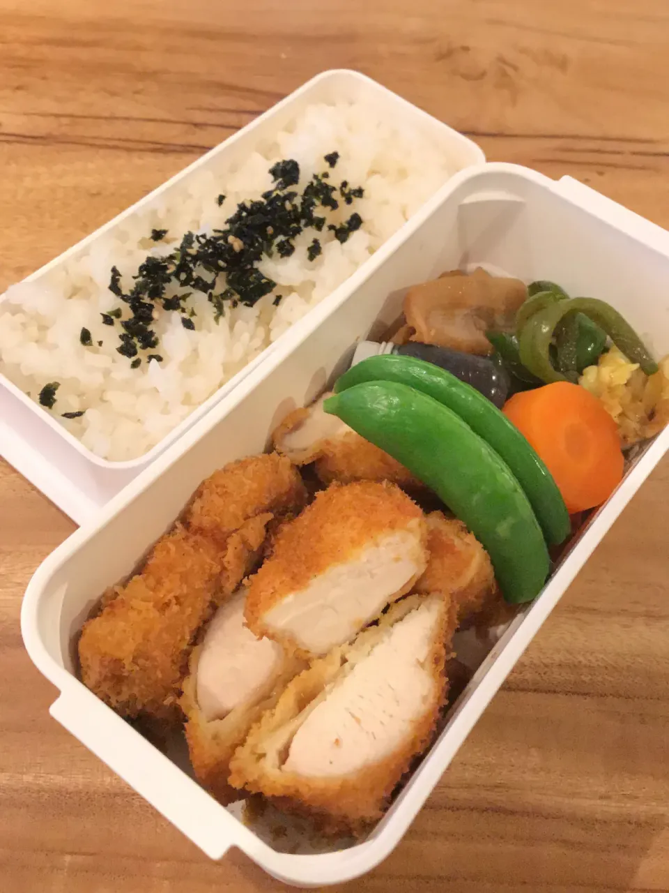 チキンカツ弁当|二キィさん