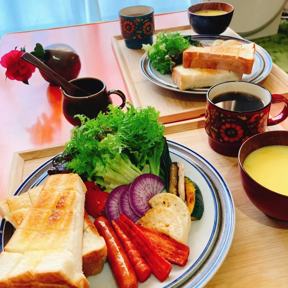 🍀今日の朝ごはん🍀|ちゃんノンさん