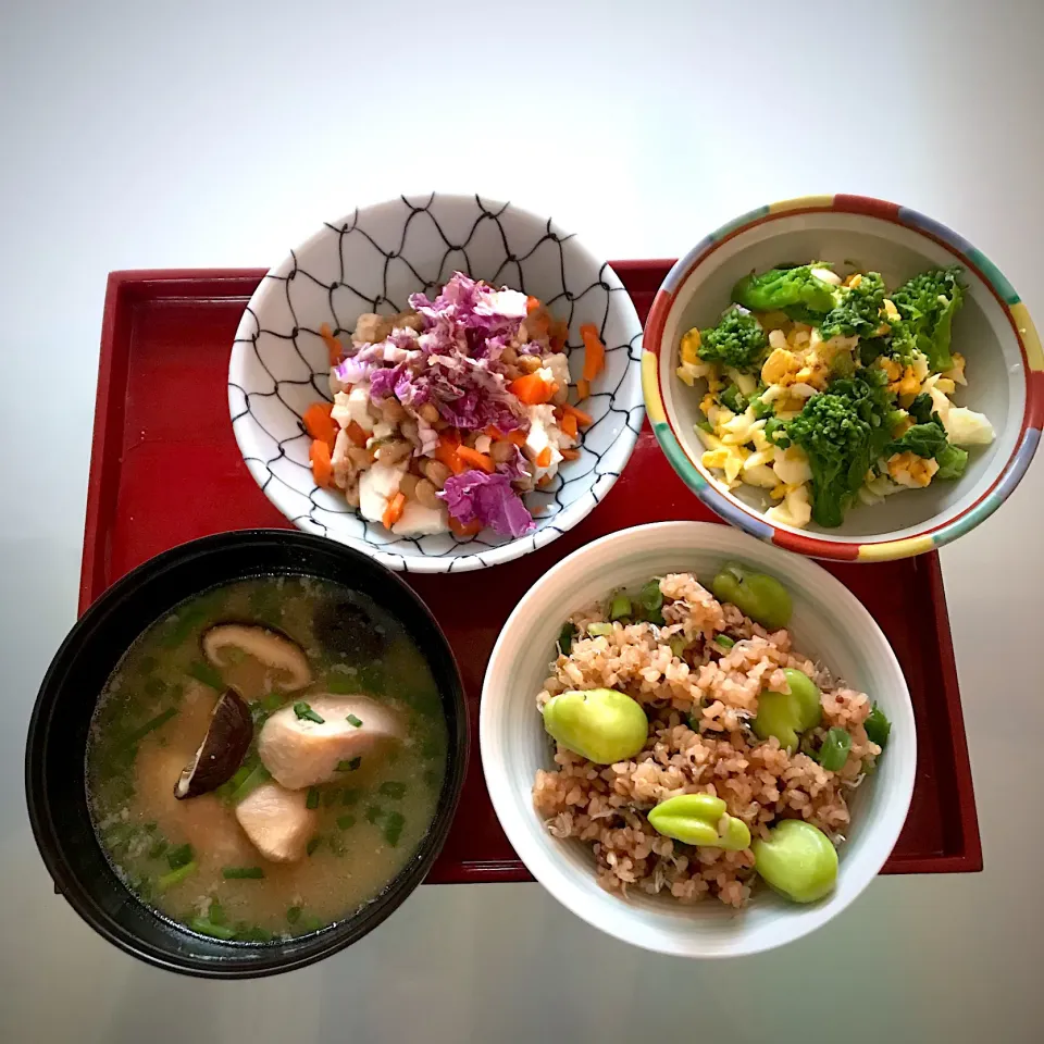 Snapdishの料理写真:朝ごはん🍚|ゆうこりんさん