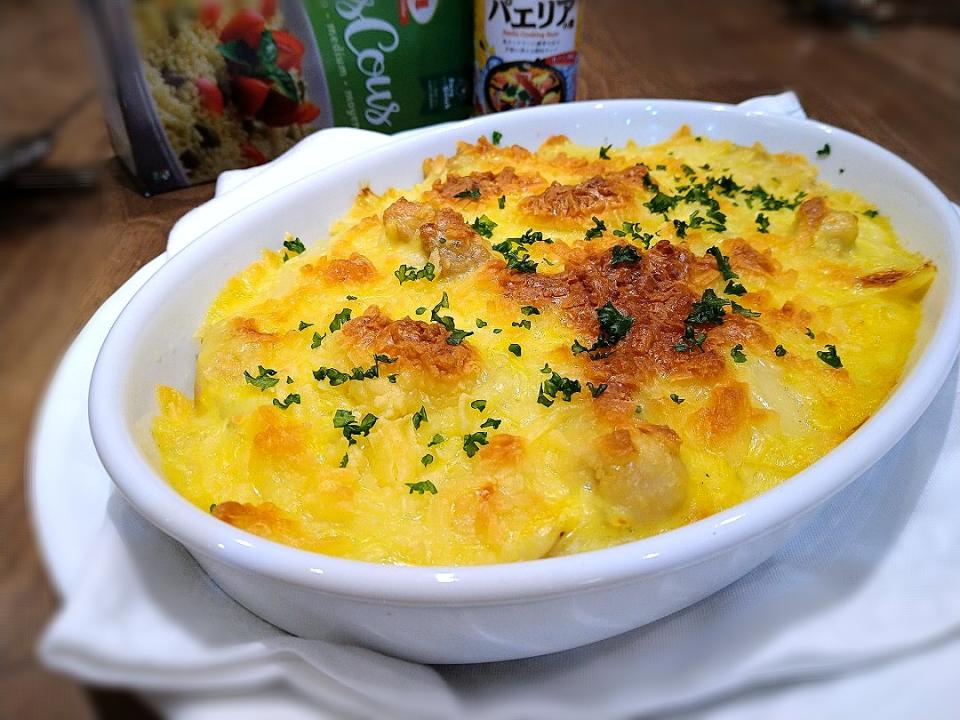 チキンと白菜のグラタン