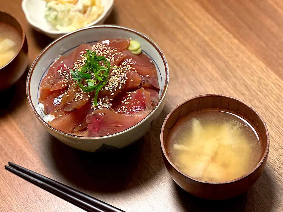 カジキマグロの漬け丼|あやさん