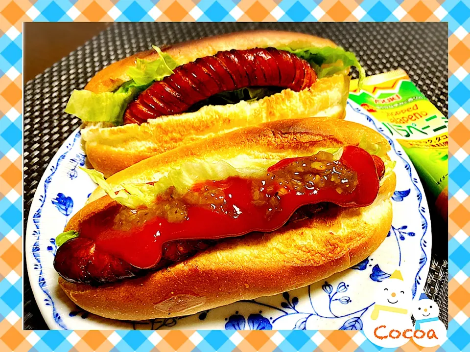 ハラペーニョ🌶ホットドッグ|cocoaさん