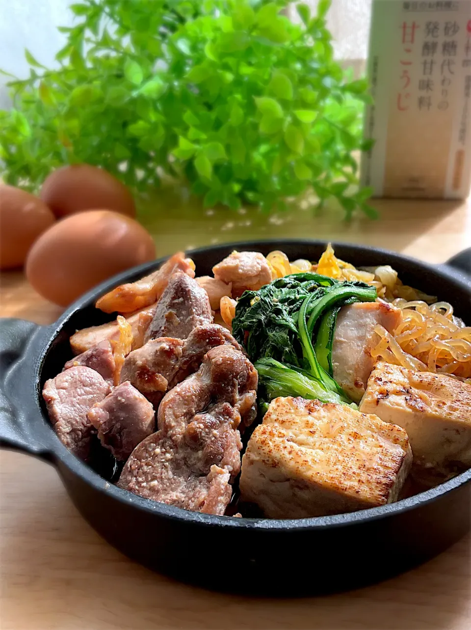 東京しゃもで鶏すき焼き(トリスキ)甘酒煮|9421beruさん