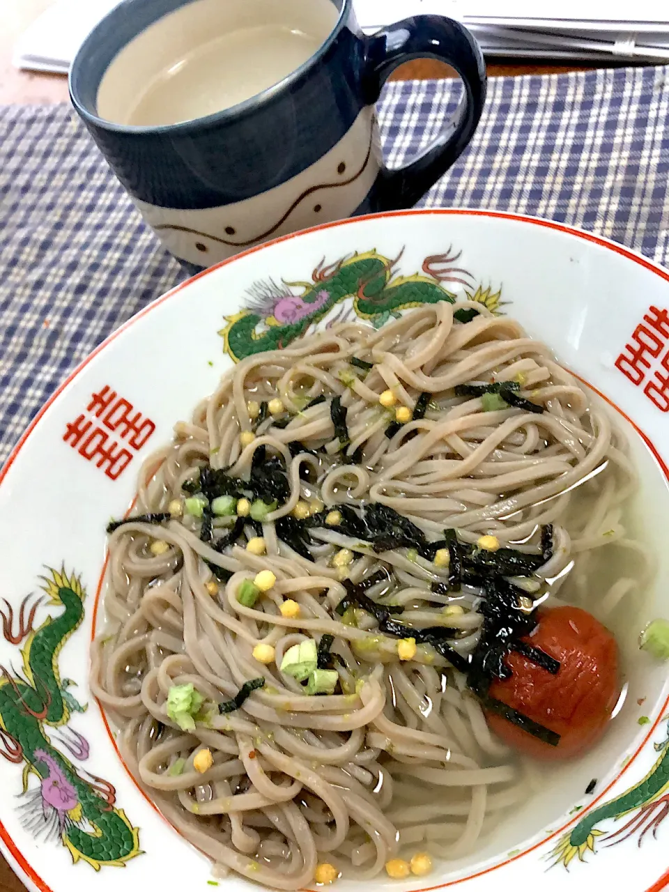 永谷園のわさび茶漬けで十割蕎麦作りました。|Daisuke Sakaiさん