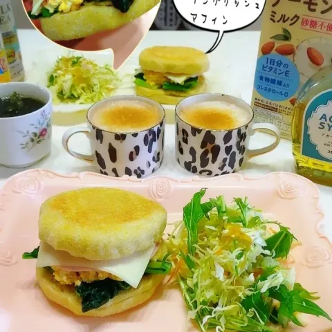 「素材を味わうドレッシング　すりおろし野菜」を使ってみたSnapdishの料理・レシピ写真:ハムチーズ卵サンド