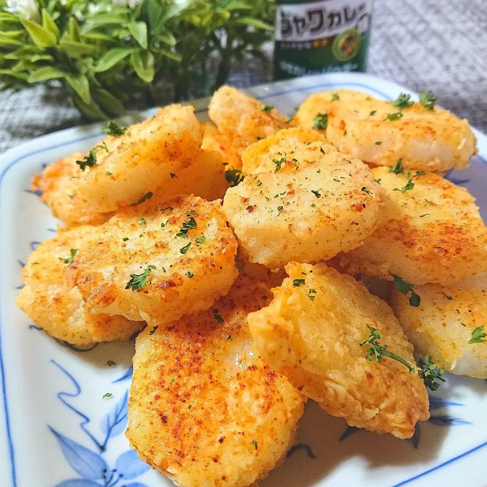 長芋のカレー風味焼き|ポトスさん