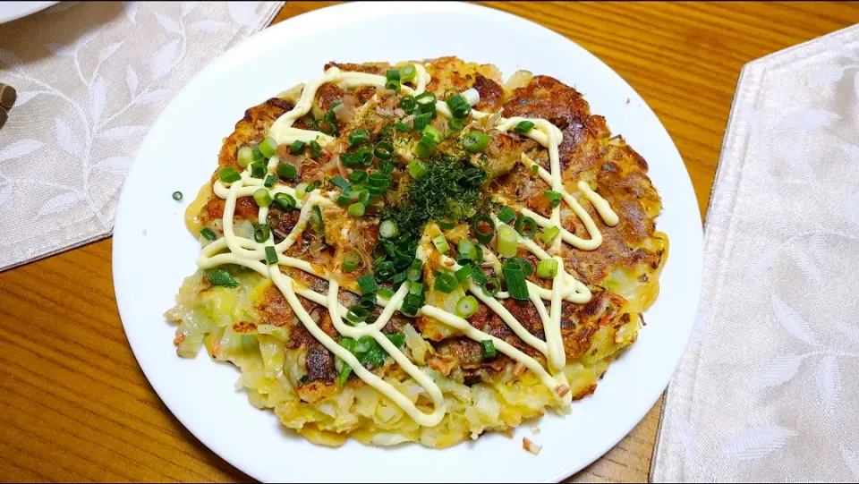 2/5の夕食
夫の料理
牡蠣お好み焼き|卯月さん