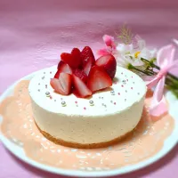 ダーリン作⸜🌷︎⸝‍
レアチーズムースcake
HappyValentine🐻💕ふぉ〜ゆ〜