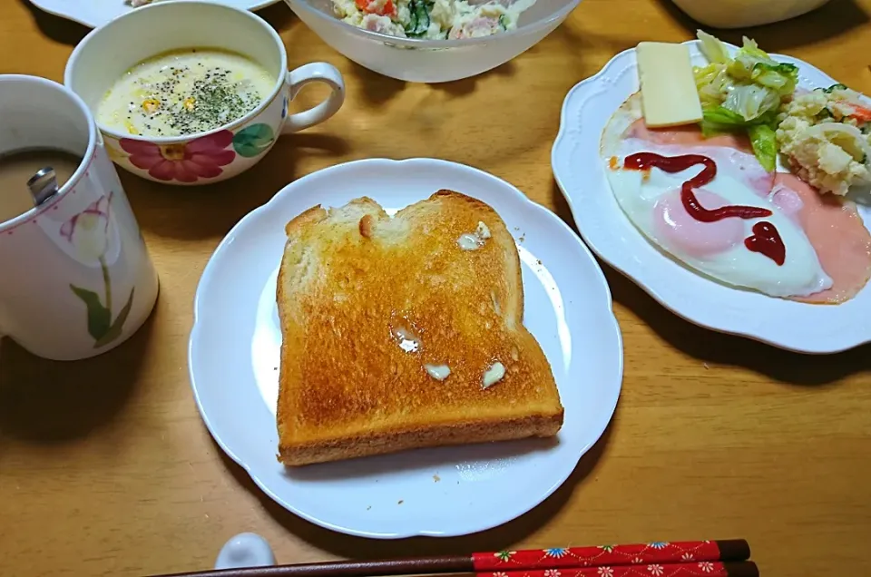 朝食|しまだ ちえこさん