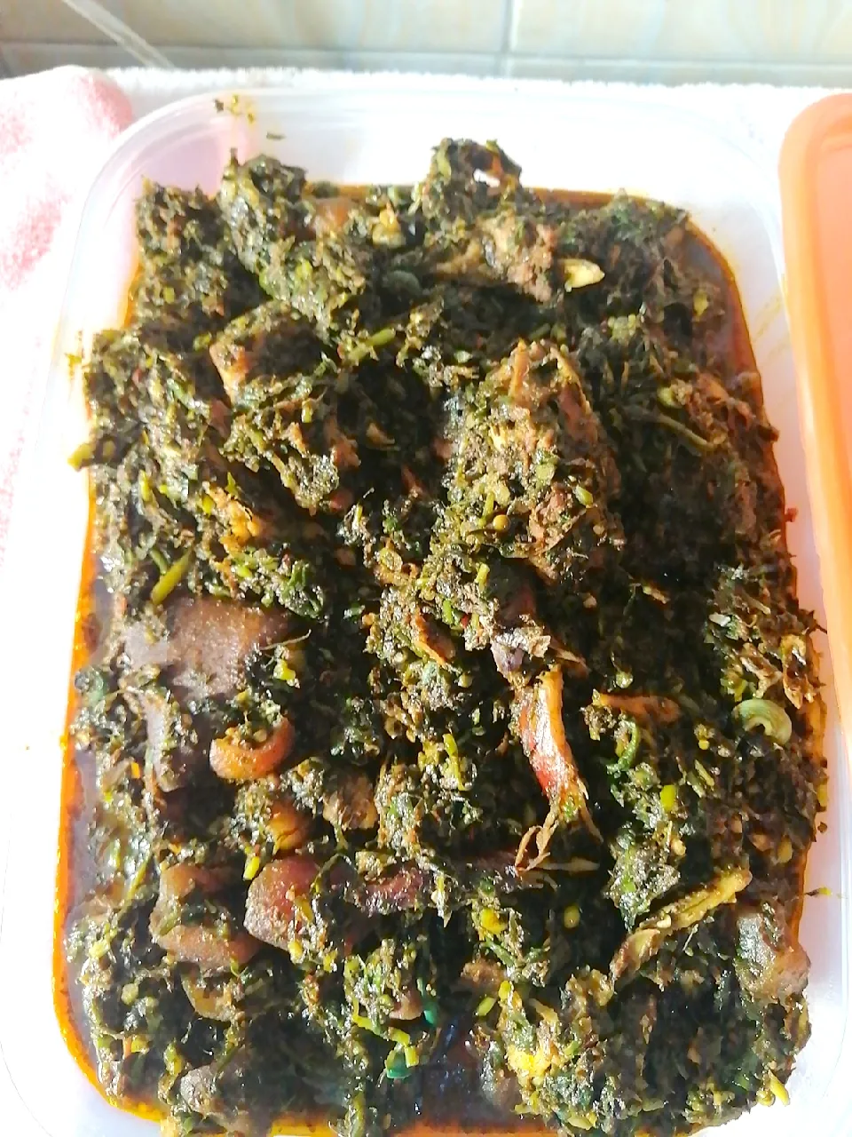 Afang soup from Akwa-ibom Nigeria|Chef_Slyさん