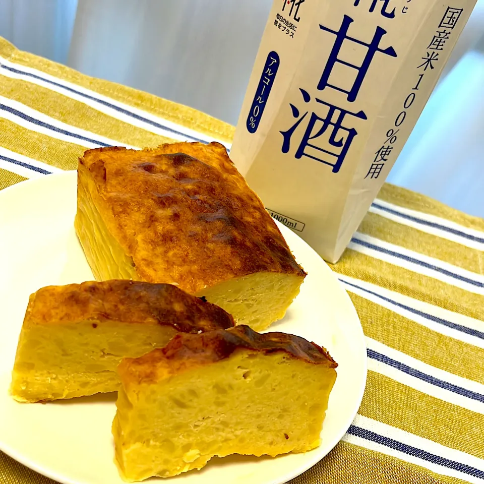 麹甘酒とさつまいものチーズケーキ|さつまいもさん