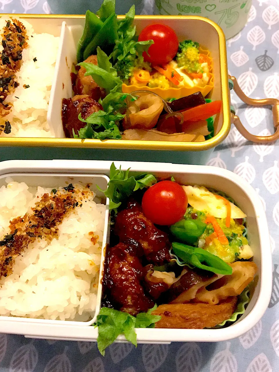 2022.2.7  ＊今日のお弁当＊タマゴとブロッコリーのサラダ＊|rinrin*mama*さん