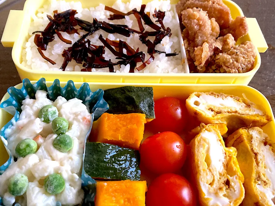 唐揚げ弁当|料理嫌いを直したいさん