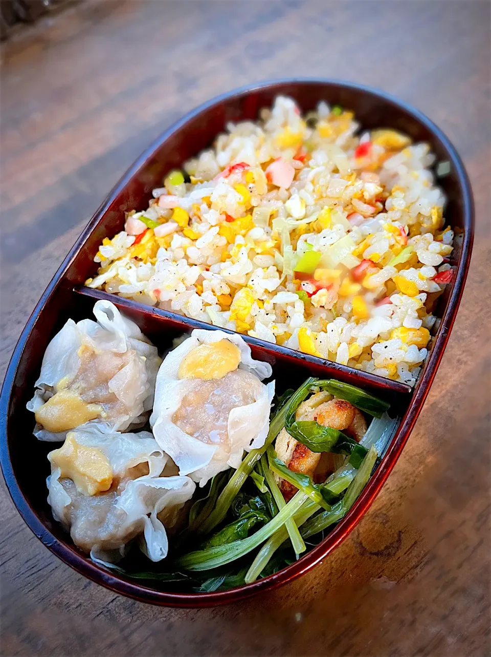 今日のお弁当・ありもの炒飯|akiさん