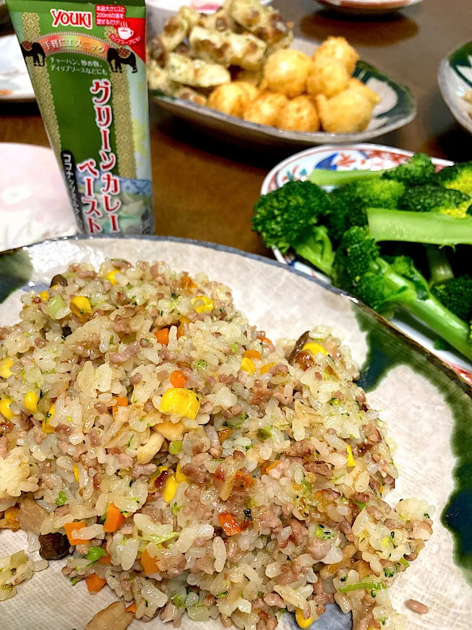 グリーンカレー炒飯🍛|洋子さん