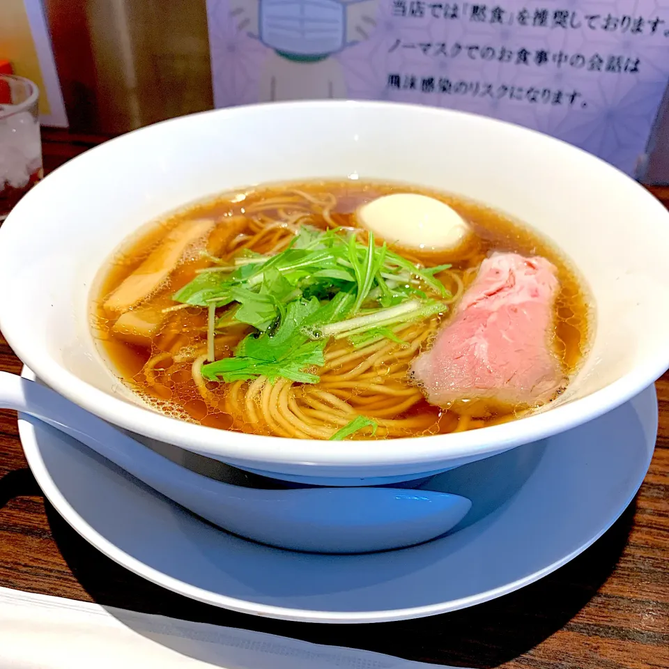 醤油ラーメン味玉のせ|ぼるぴぃ〜さん