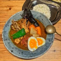 Snapdishの料理写真:ポークスープカレー|fucucoさん