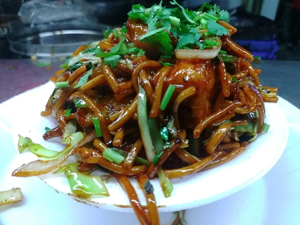 paneer noodles in manekchowk Bombay gulalwadi Chinese food centre 9824588280|Bombay gulalwadi Chineseさん