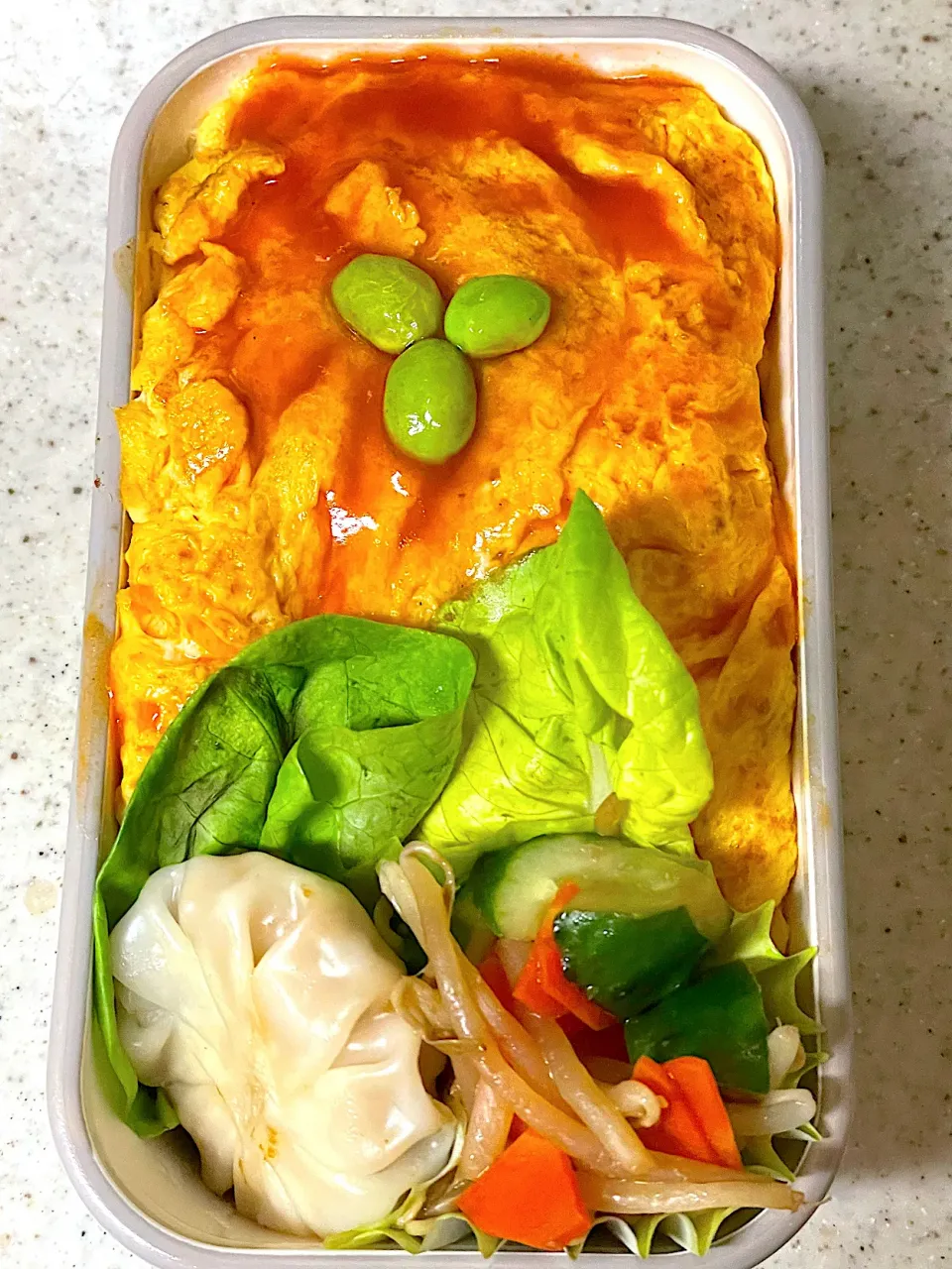 Snapdishの料理写真:天津飯弁当|besさん