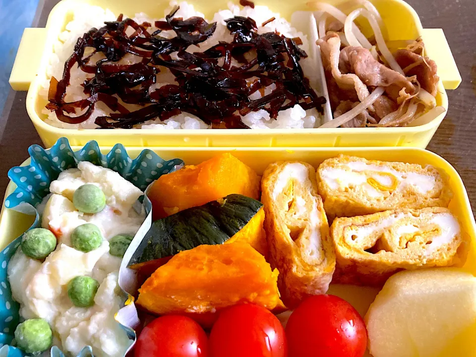 肉炒め弁当|料理嫌いを直したいさん