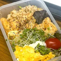 Snapdishの料理写真:エビマヨのお弁当|sudachiさん