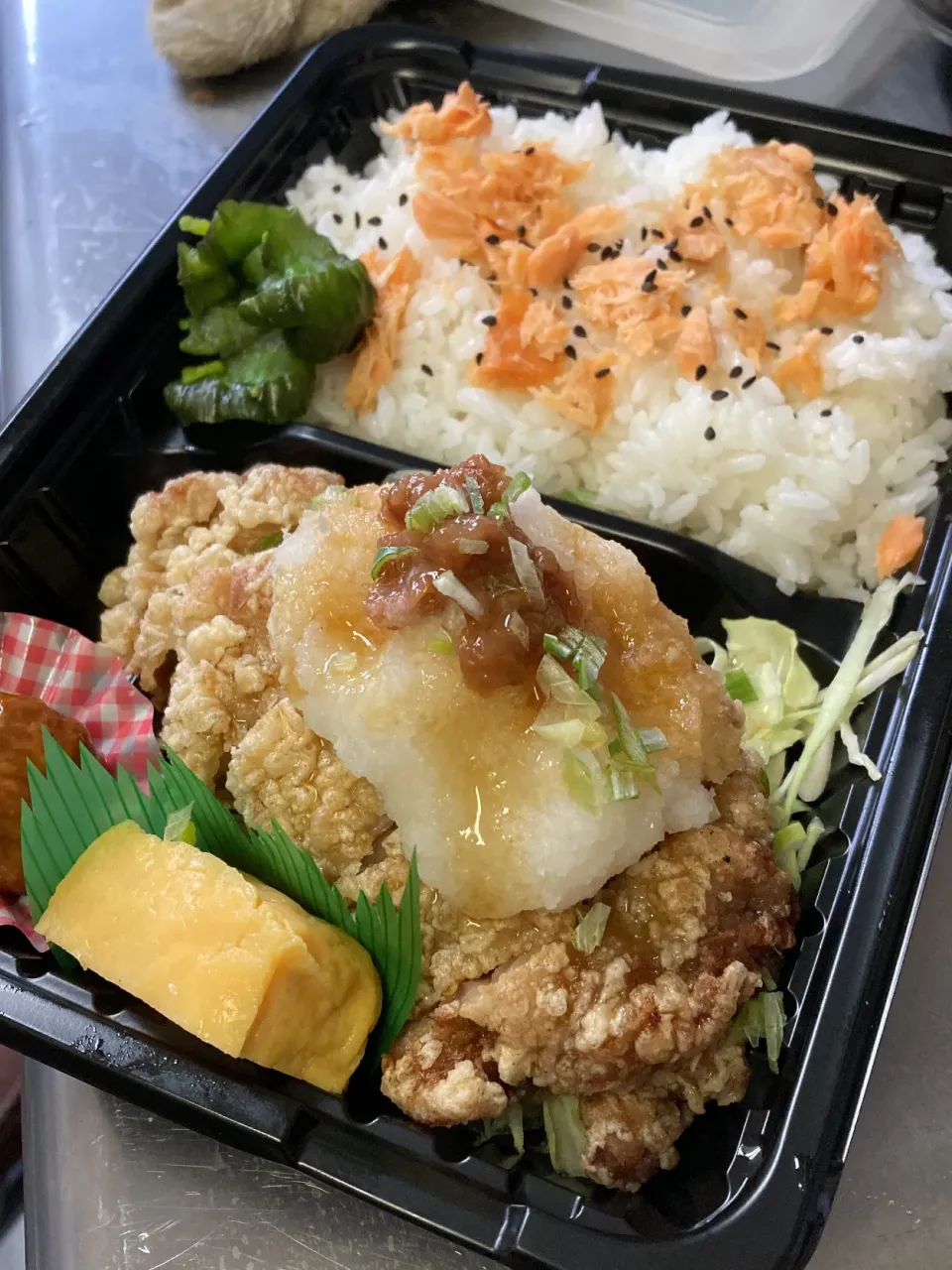 梅おろしチキン竜田弁当|くるくるさん