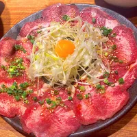 Snapdishの料理写真:白タンカルパッチョ|aico☆さん