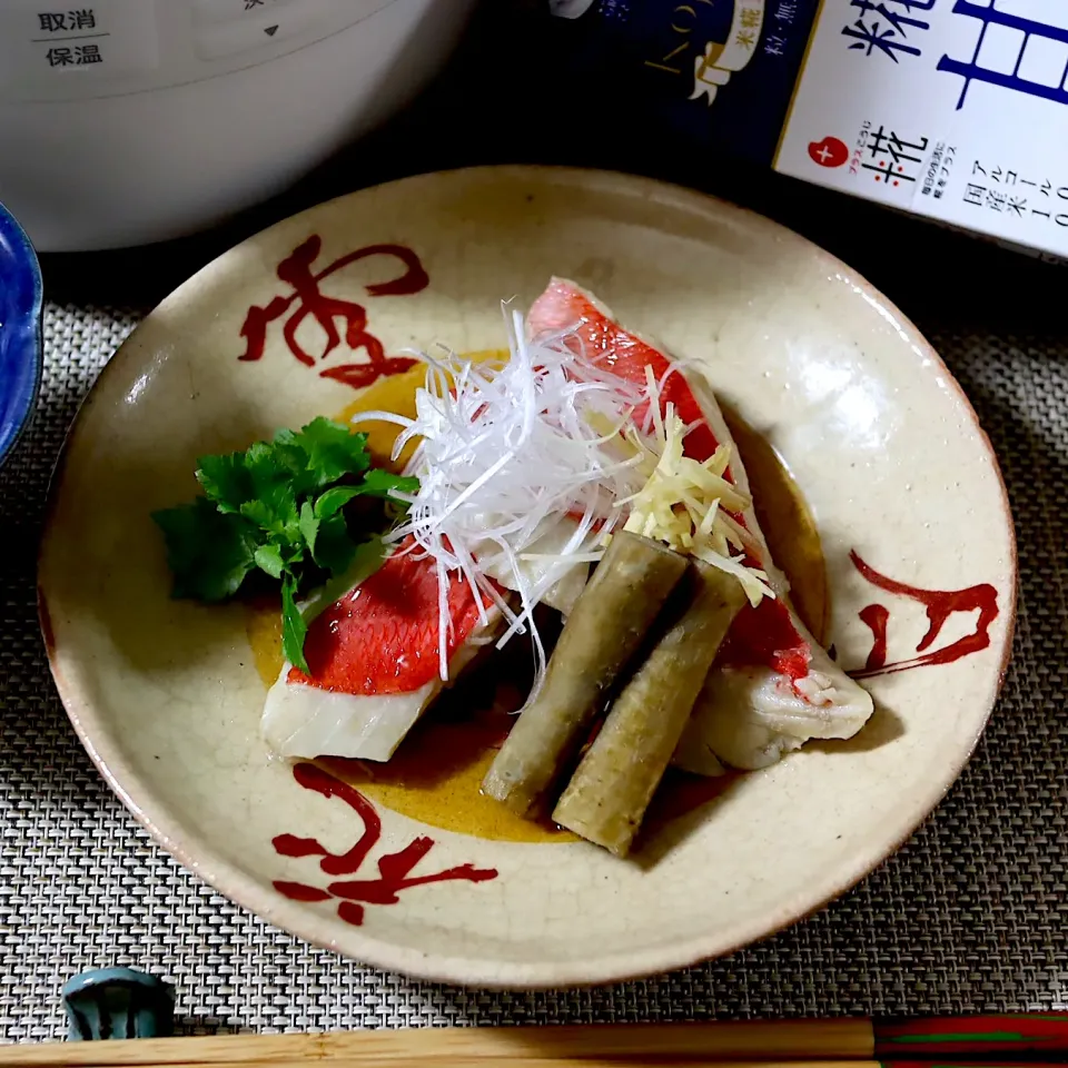 金目鯛の糀甘酒煮つけ|かおるさん