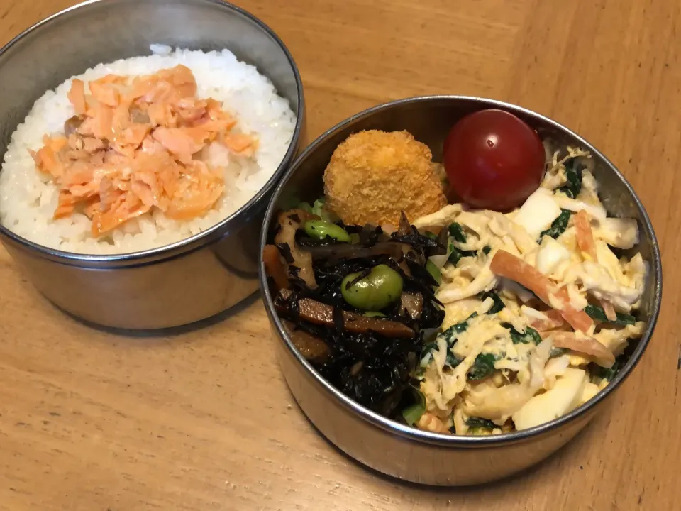 ささみとほうれん草のデリ風サラダ弁当|まよたんさん