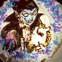 Snapdishの料理写真:キャラケーキ🎂　吸血鬼すぐ死ぬ|ぎんぎんさん