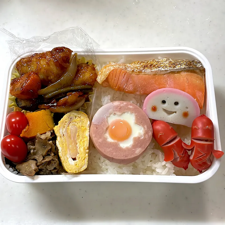 Snapdishの料理写真:2022年2月10日　オレ弁当♪|クッキングおやぢさん