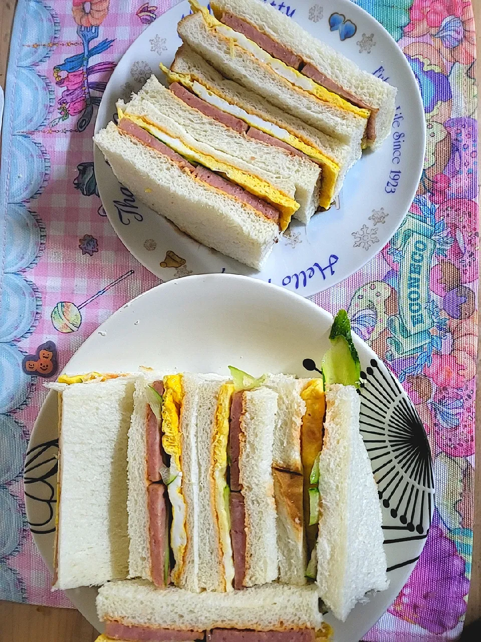 朝食 スパムサンド🥪|むさわか☘️さん