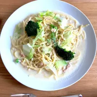 Snapdishの料理写真:ミルクパスタ|いちごさん