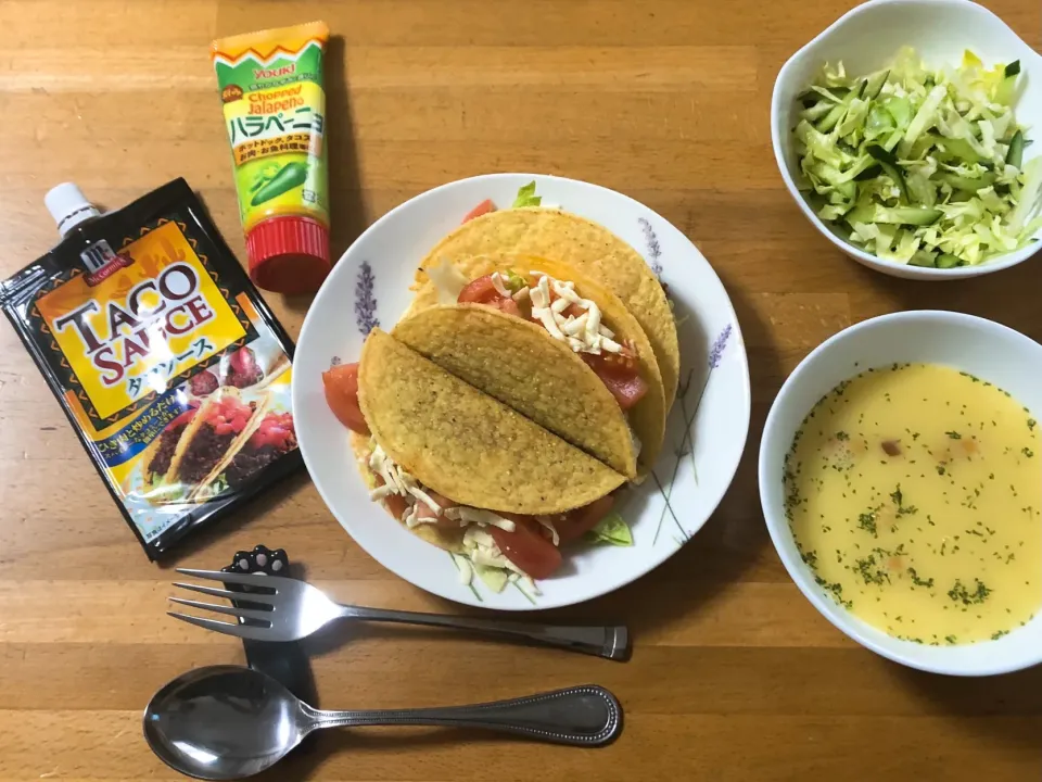 お昼ご飯🎵タコス🌮|kiyominさん