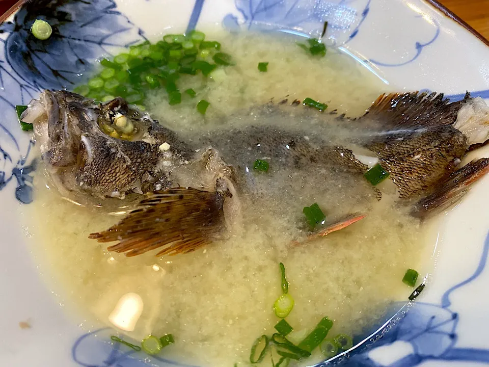 アラカブの味噌汁|チルさん