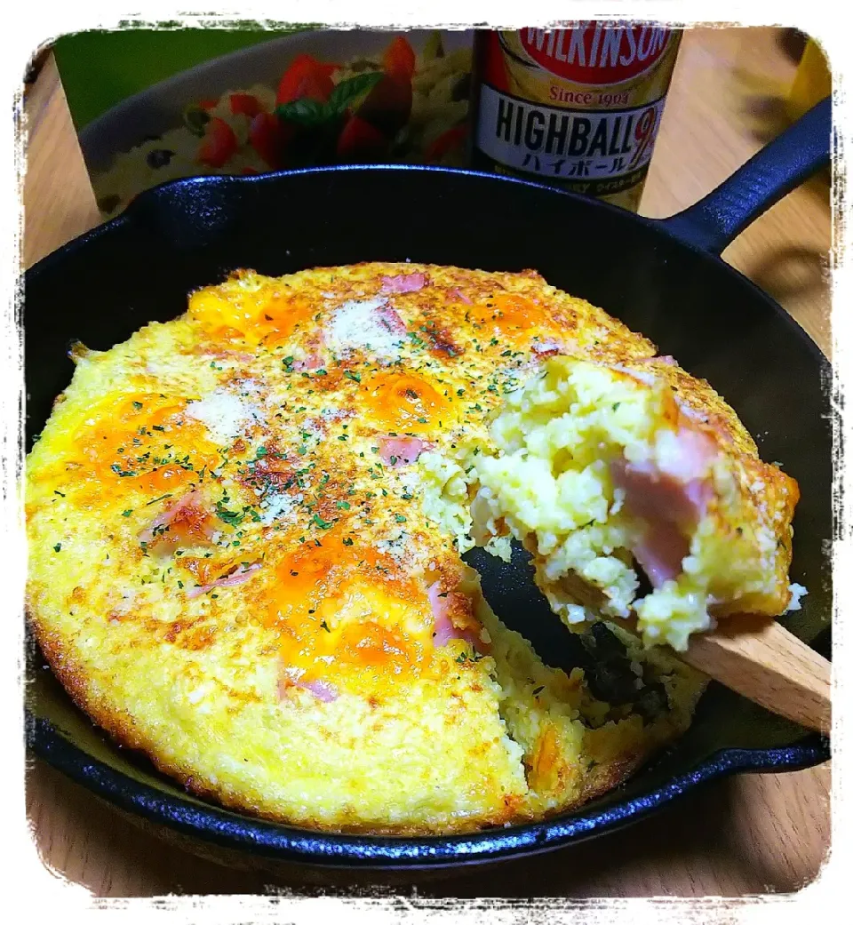 Snapdishの料理写真:美味しすぎてクスクス笑っちゃうほど美味しいクスクス山芋焼き💕|ひとみんΨ(*´∀｀)Ψさん