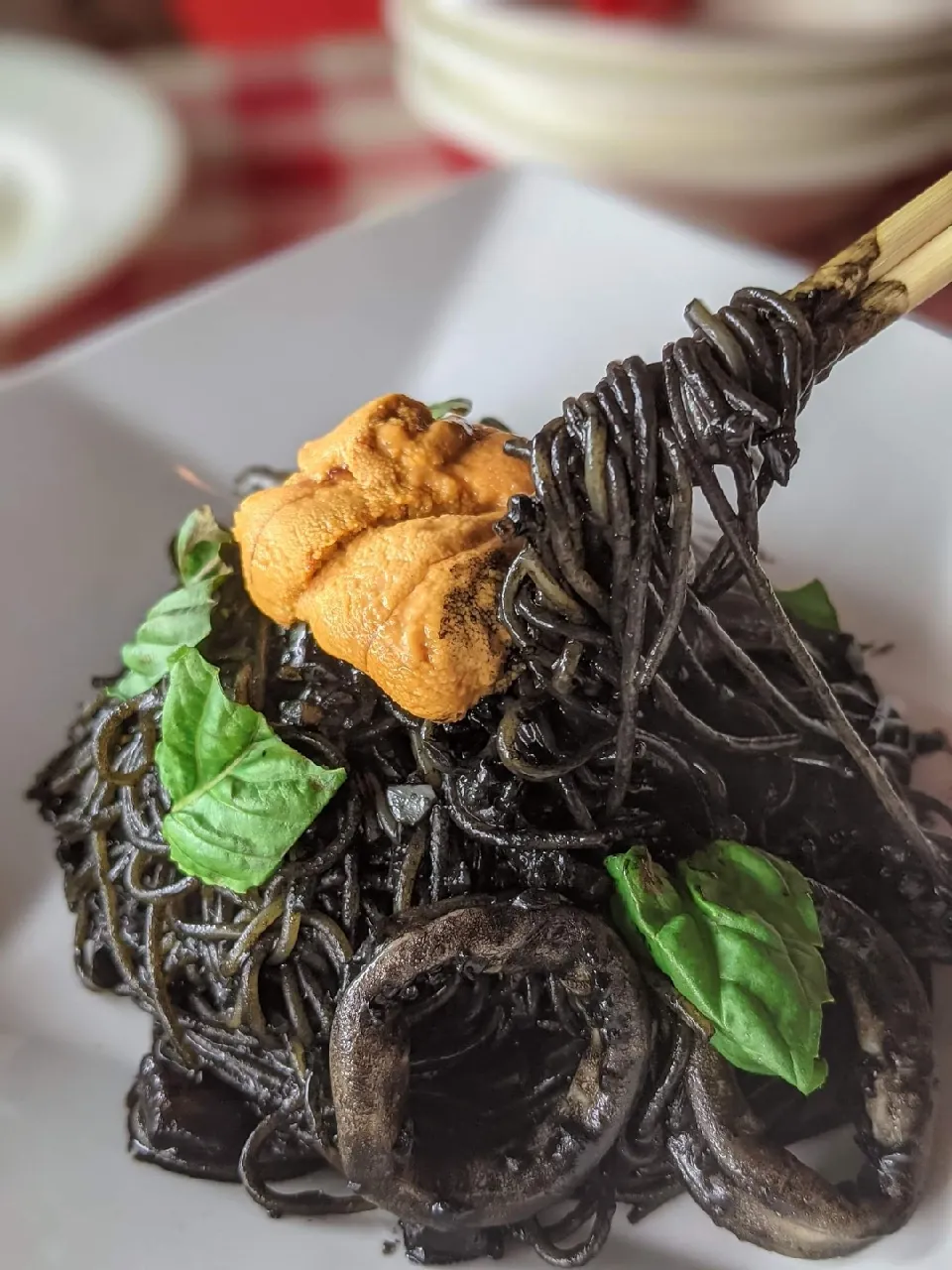 Uni Black Ink Pasta|Tiviさん