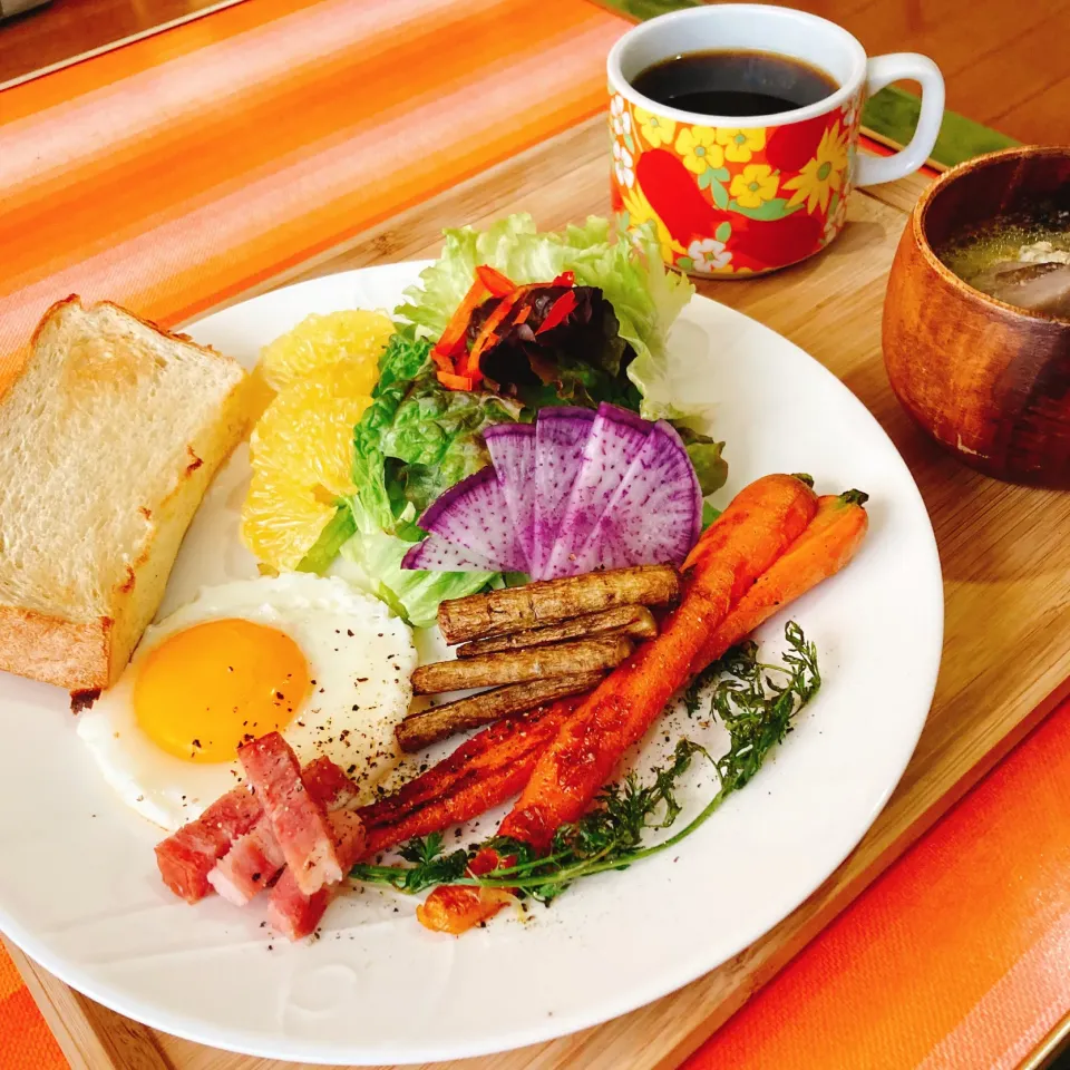 🍀今日の朝ごはん🍀|ちゃんノンさん