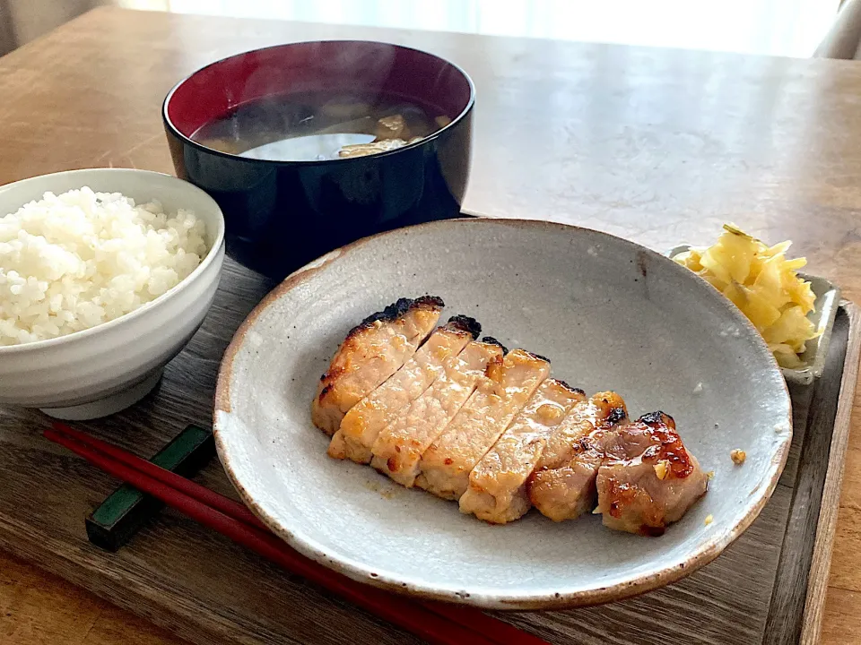 豚ロースの味噌漬け|acoさん