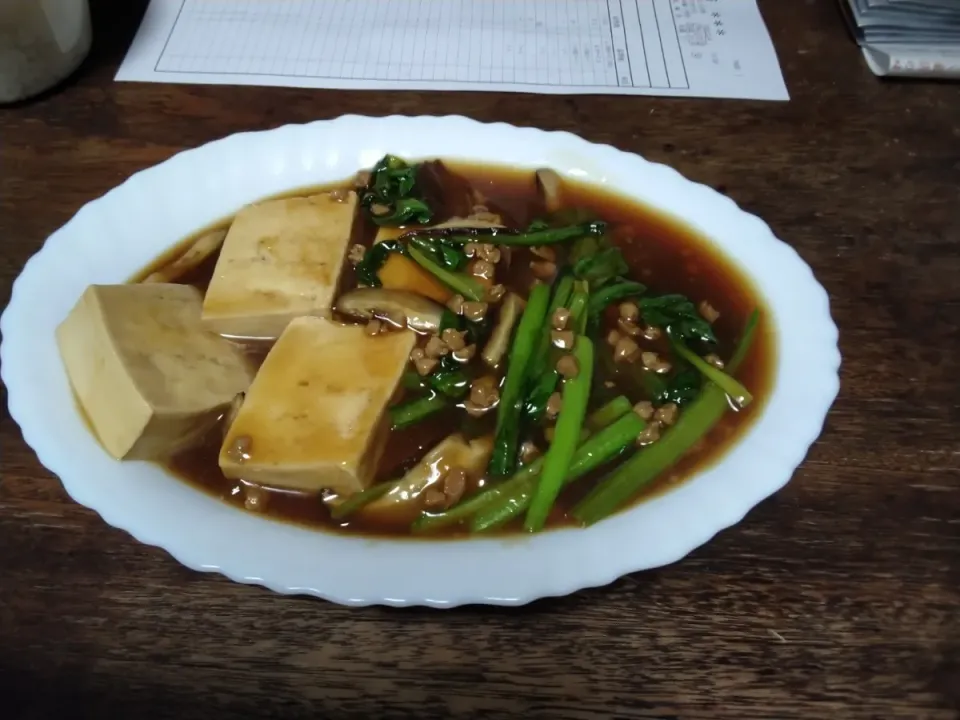 豆腐の旨煮(オイスターソース煮)|にんにくと唐辛子が特に好き❤️(元シャリマー)さん