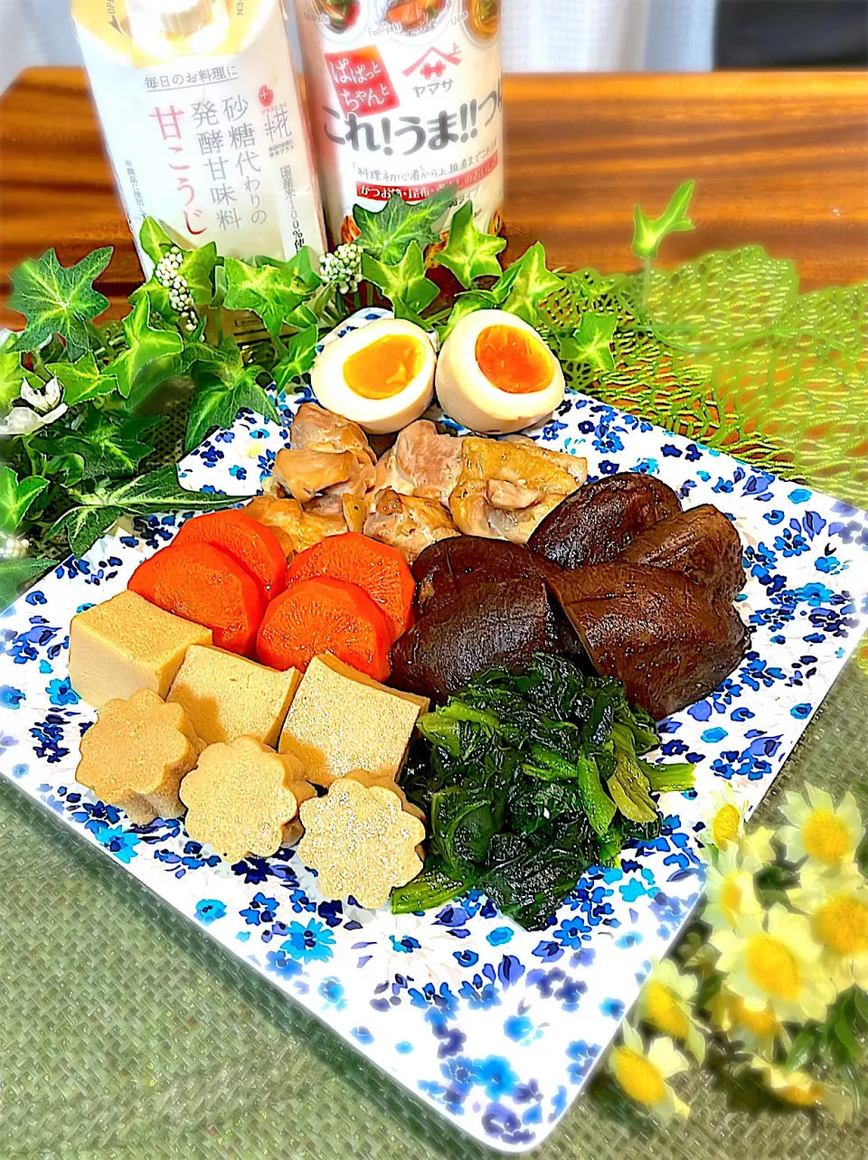 fumfumさんの料理 甘こうじを使って～
高野豆腐と野菜の甘酒煮|🌼はなちゃん🌼さん