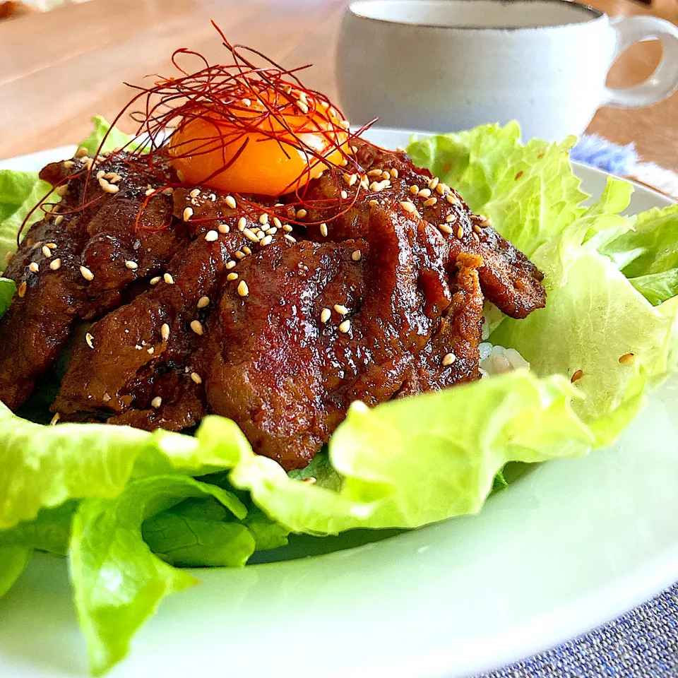 NEXTカルビ1.1の焼肉丼|みずほさん