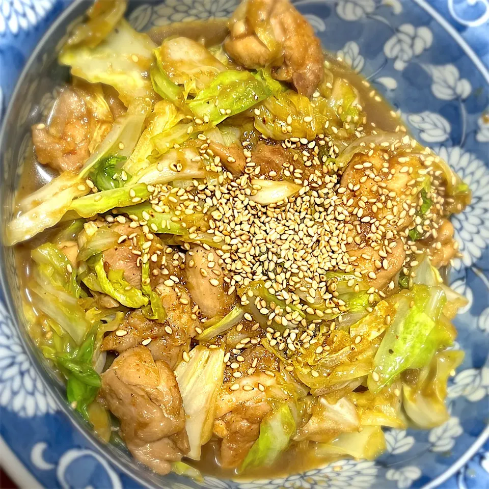 Snapdishの料理写真:鳥ももにくの蒜山ソース焼き|Shimoda Tohruさん