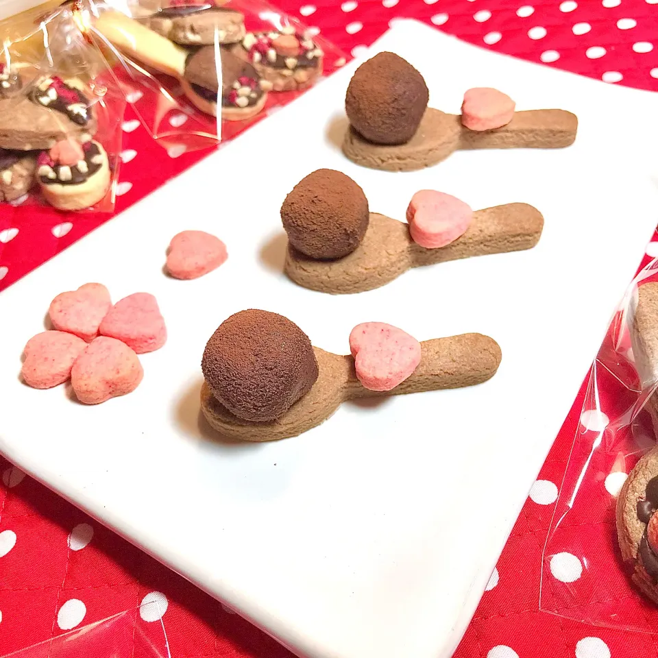 クッキースプーンで生チョコ食べよう❤️|さらっと🍀さん