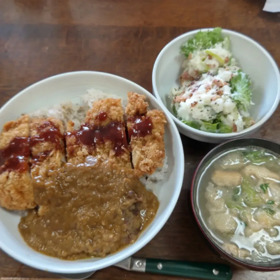 チキンカツカレー|アクちゃんさん