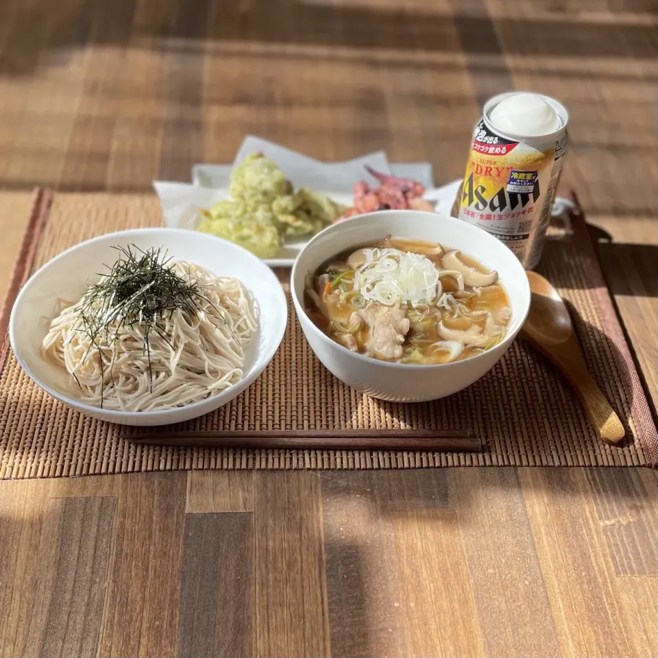 豚バラと香味野菜ときのこのつけ蕎麦|Ruotoさん