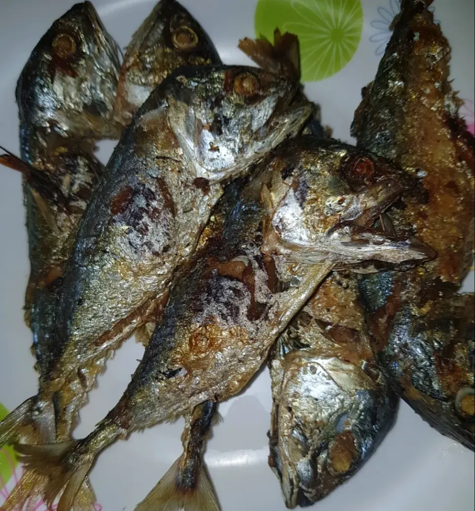 deep fried mackerel fish|patcookingfeverパットさん